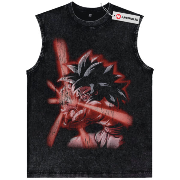 Son Goku Tank Top, Dragon Ball Tank Top, Anime Tank Top, Vintage Tank Top