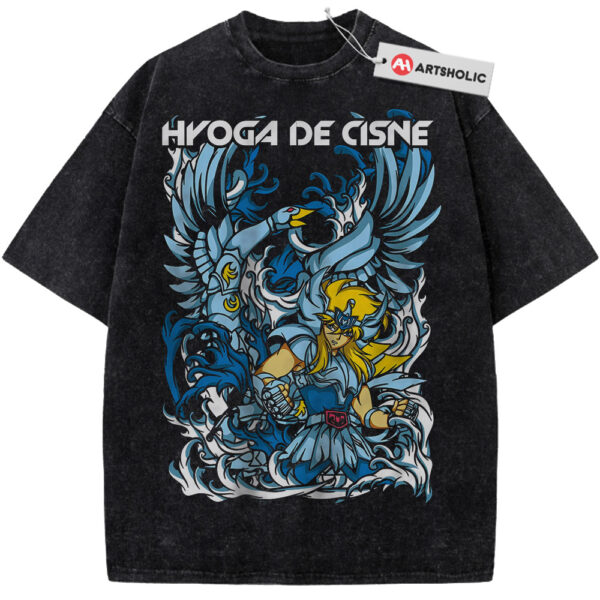 Cygnus Hyoga Shirt, Saint Seiya Shirt, Anime Shirt, Vintage Tee