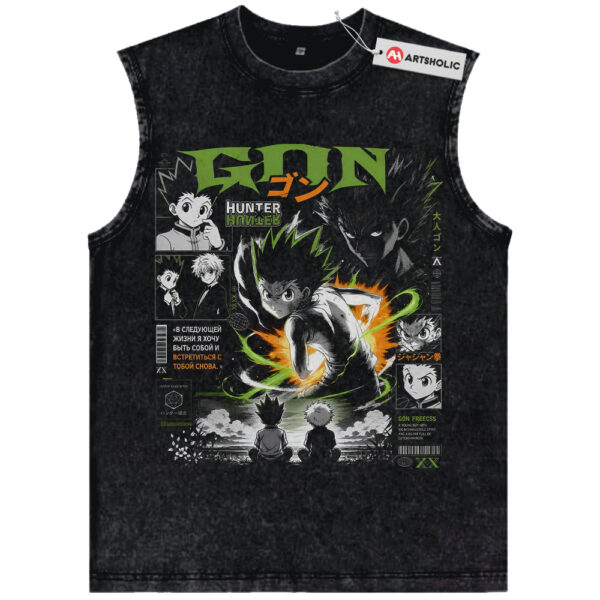 Gon Freecss Tank Top, Hunter x Hunter Tank Top, HxH Tank Top, Anime Tank Top, Vintage Tank Top
