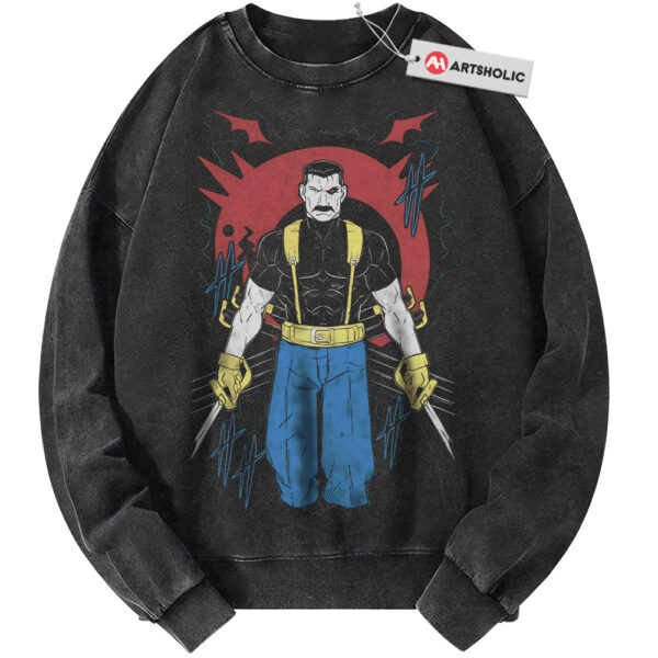 King Bradley Sweatshirt, Fullmetal Alchemist Sweatshirt, Anime Sweatshirt, Vintage Sweater