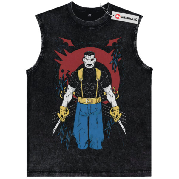 King Bradley Tank Top, Fullmetal Alchemist Tank Top, Anime Tank Top, Vintage Tank Top