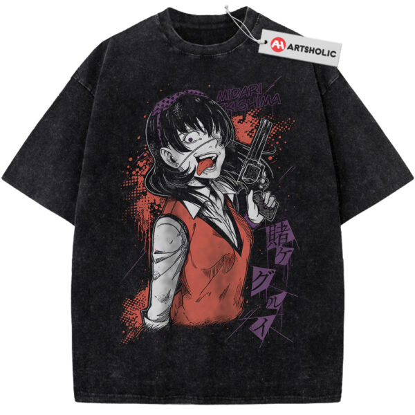Midari Ikishima Shirt, Kakegurui Shirt, Anime Shirt, Vintage Tee