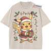 Pikachu Shirt, Christmas Shirt, Pokemon Shirt, PKM Shirt, Anime Shirt, Vintage Tee