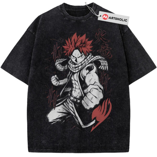Natsu Dragneel Shirt, Fairy Tail Shirt, Anime Shirt, Vintage Tee