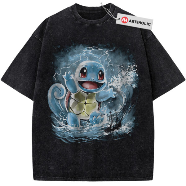 Squirtle Shirt, Pokemon Shirt, PKM Shirt, Anime Shirt, Vintage T-Shirt