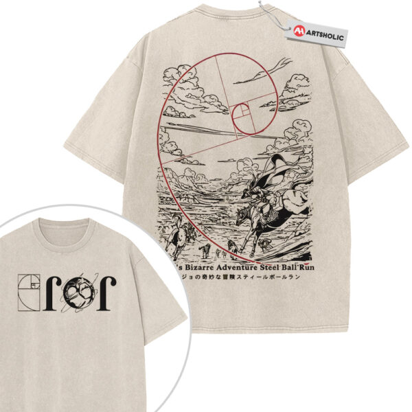 JoJo's Bizarre Adventure Shirt, Anime Shirt, Vintage T-Shirt 2-Sided