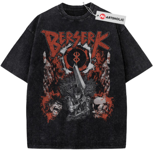Guts Shirt, Berserk Shirt, Anime Shirt, Vintage T-Shirt