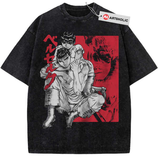 Guts and Casca Shirt, Berserk Shirt, Anime Shirt, Vintage T-Shirt