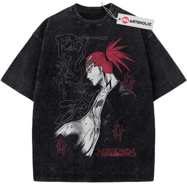 Abarai Renji Shirt, Bleach Shirt, Anime Shirt, Vintage T-Shirt