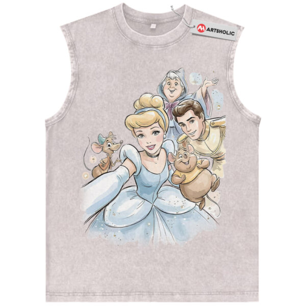 Cinderella Tank Top, Animated Tank Top, Vintage Tank Top