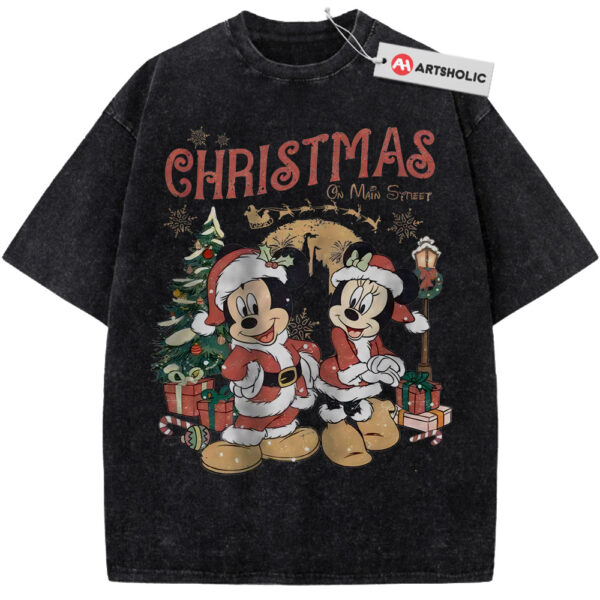 Minnie Mouse Shirt, Mickey Mouse Shirt, Christmas Shirt, Animated Shirt, Vintage T-Shirt