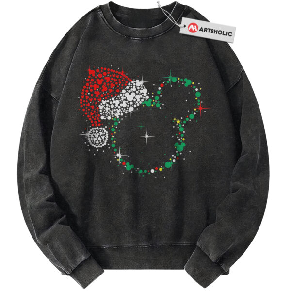 Mickey Mouse Sweatshirt, Christmas Sweatshirt, Disney Sweatshirt, Animated Sweatshirt, Vintage Sweater