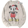 Mickey Mouse Sweatshirt, Christmas Sweatshirt, Disney Sweatshirt, Animated Sweatshirt, Vintage Sweater