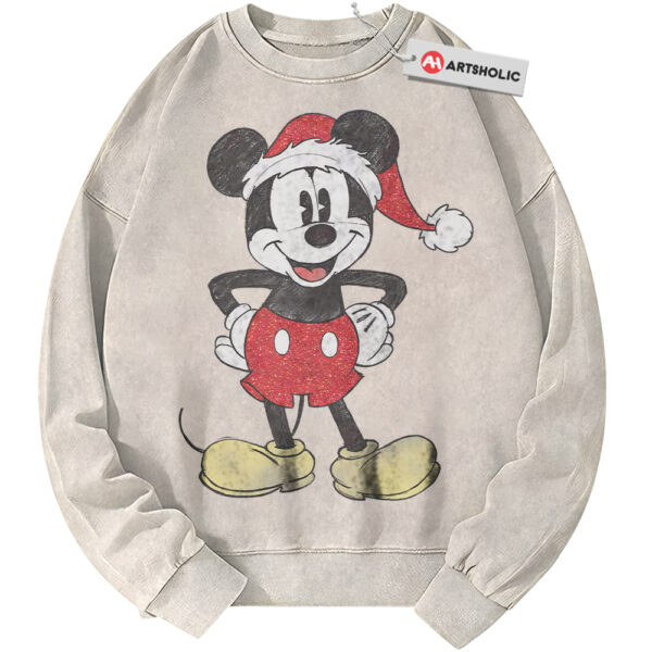 Mickey Mouse Sweatshirt, Christmas Sweatshirt, Disney Sweatshirt, Animated Sweatshirt, Vintage Sweater