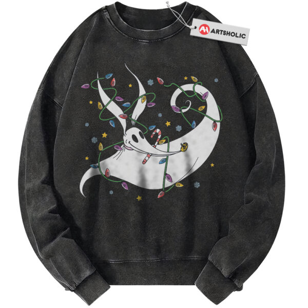 Zero Sweatshirt, The Nightmare Before Christmas Sweatshirt, Animated Sweatshirt, Vintage Sweater