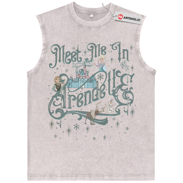 Frozen Tank Top, Disney Tank Top, Animated Tank Top, Vintage Tank Top
