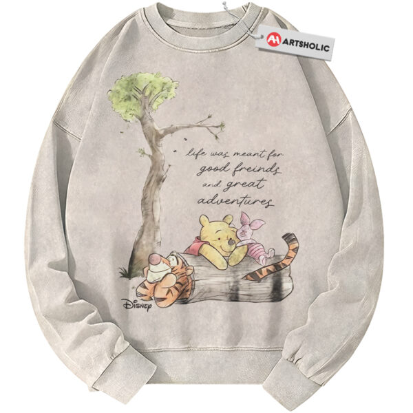 Winnie the Pooh Sweatshirt, Animated Sweatshirt, Vintage Sweater