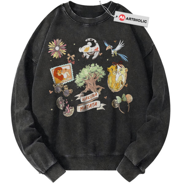 The Lion King Sweatshirt, Disney Sweatshirt, Animated Sweatshirt, Vintage Sweater