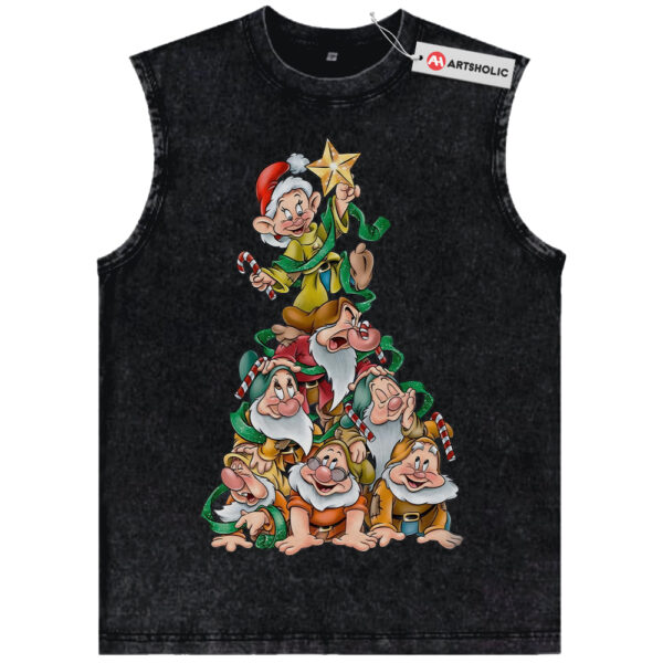 Snow White And The Seven Dwarfs Shirt, Christmas Shirt, Animated Shirt, Vintage Tee