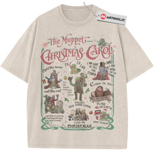The Muppet Christmas Carol Shirt, Animated Shirt, Vintage T-Shirt