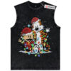 Calvin and Hobbes Tank Top, Christmas Tank Top, Animated Tank Top, Vintage Tank Top