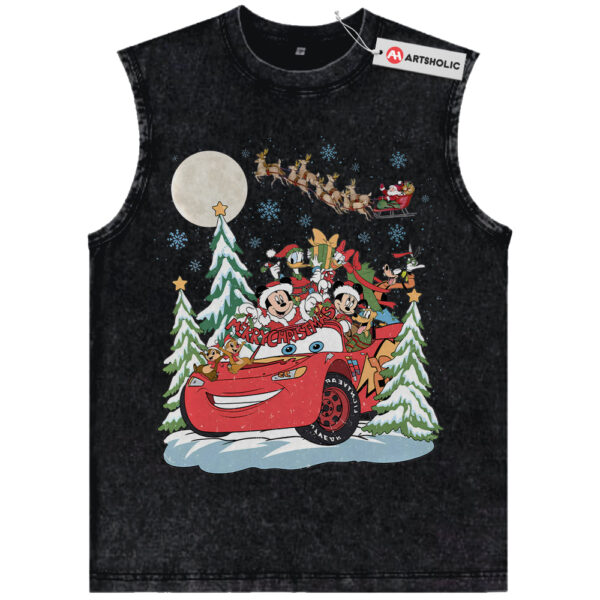 Lightning McQueen Shirt, Donald Duck Shirt, Mickey Mouse Shirt, Goofy Shirt, Pluto Shirt, Christmas Shirt, Animated Shirt, Vintage Tee