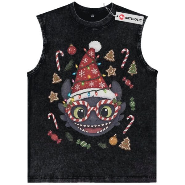 Toothless Shirt, How to Train Your Dragon Shirt, Christmas Shirt, Animated Shirt, Vintage T-Shirt