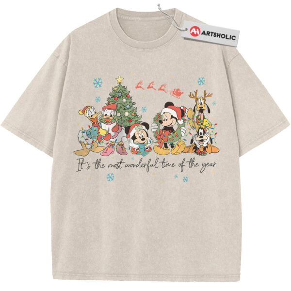 Donald Duck Shirt, Mickey Mouse Shirt, Goofy Shirt, Pluto Shirt, Christmas Shirt, Disney Shirt, Animated Shirt, Vintage Tee