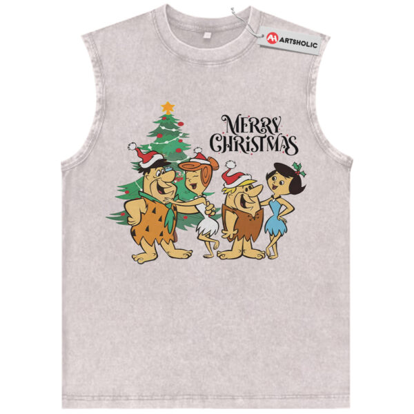 Flintstone Shirt, Christmas Shirt, Disney Shirt, Animated Shirt, Vintage Tee