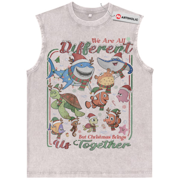 Finding Nemo Shirt, Christmas Shirt, Animated Shirt, Vintage T-Shirt