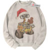 WALL-E Sweatshirt, Christmas Sweatshirt, Disney Sweatshirt, Animated Sweatshirt, Vintage Sweater