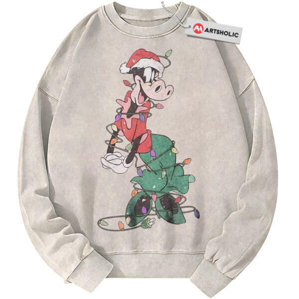 Clarabelle Cow Sweatshirt, Christmas Sweatshirt, Winter Disney Sweatshirt, Animated Sweatshirt, Vintage Sweater