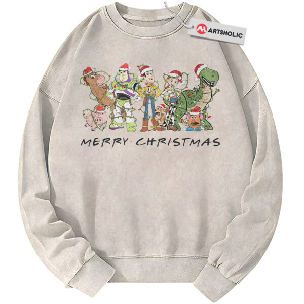 Toy Story Sweatshirt, Christmas Sweatshirt, Winter Disney Sweatshirt, Animated Sweatshirt, Vintage Sweater