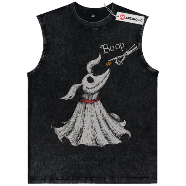 Zero Tank Top, The Nightmare Before Christmas Tank Top, Animated Tank Top, Vintage Tank Top