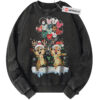 Chip and Dale Sweatshirt, Christmas Sweatshirt, Animated Sweatshirt, Vintage Sweater