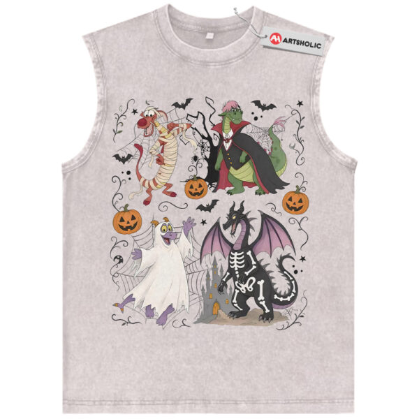 Disney Dragon Shirt, Halloween Shirt, Autumn Disney Shirt, Animated Shirt, Vintage T-Shirt