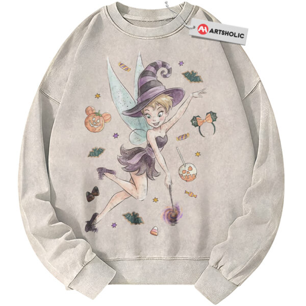 Tinker Bell Sweatshirt, Peter Pan Sweatshirt, Disney Sweatshirt, Halloween Sweatshirt, Animated Sweatshirt, Vintage Sweater