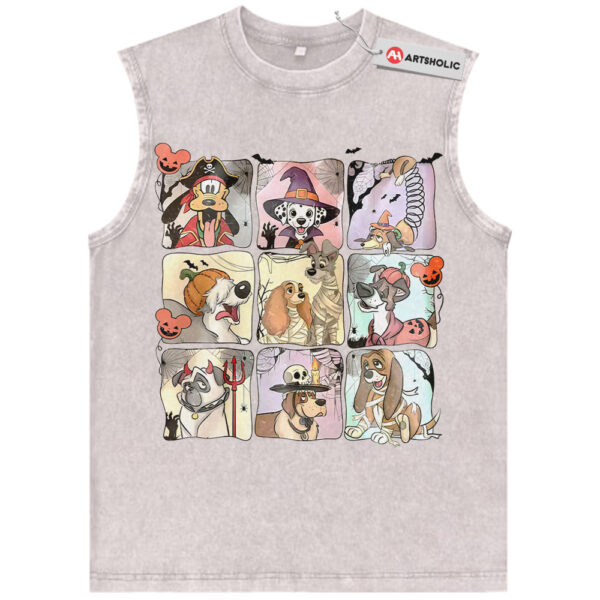 Disney Dogs Shirt, Christmas Shirt, Winter Disney Shirt, Animated Shirt, Vintage T-Shirt