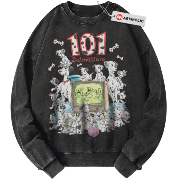 101 Dalmatians Sweatshirt, Animated Sweatshirt, Vintage Sweater