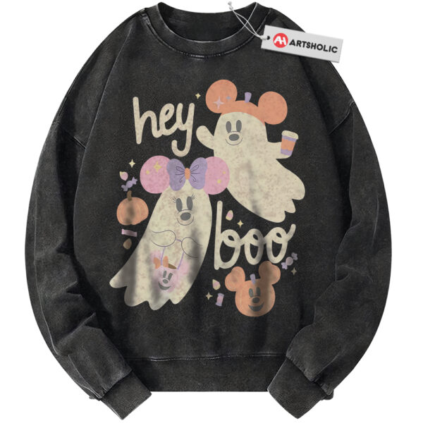 Minnie Mouse Sweatshirt, Mickey Mouse Sweatshirt, Halloween Sweatshirt, Animated Sweatshirt, Vintage Sweater