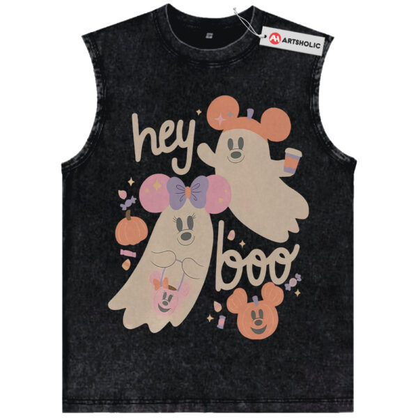 Minnie Mouse Tank Top, Mickey Mouse Tank Top, Halloween Tank Top, Animated Tank Top, Vintage Tank Top