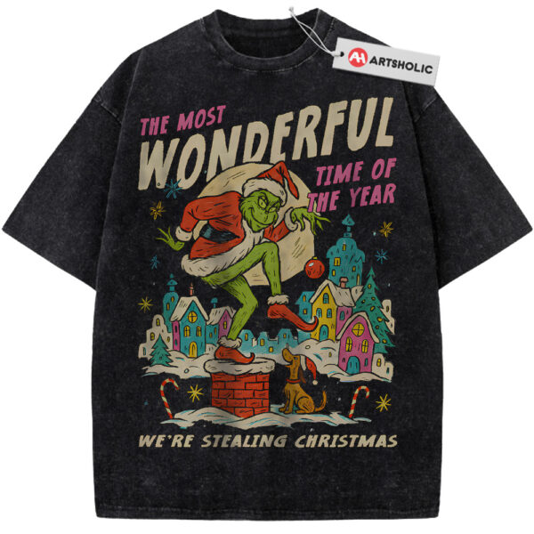 The Grinch Shirt, Christmas Shirt, Animated Shirt, Vintage Tee