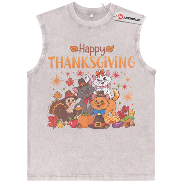 The Aristocats Shirt, Thanksgiving Shirt, Animated Shirt, Vintage Tee