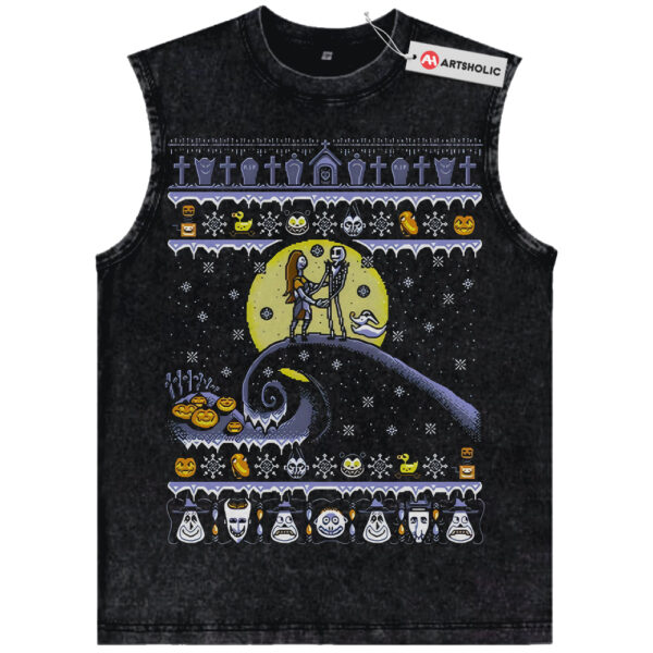 Jack Skellington and Sally Shirt, The Nightmare Before Christmas Shirt, Animated Shirt, Vintage Tee