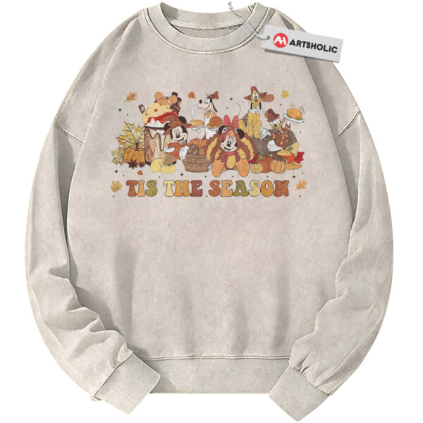 Donald Duck Sweatshirt, Mickey Mouse Sweatshirt, Goofy Sweatshirt, Pluto Sweatshirt, Thanksgiving Sweatshirt, Fall Disney Sweatshirt, Animated Sweatshirt, Vintage Sweater