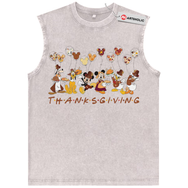 Donald Duck Tank Top, Mickey Mouse Tank Top, Goofy Tank Top, Pluto Tank Top, Thanksgiving Tank Top, Fall Disney Tank Top, Animated Tank Top, Vintage Tank Top