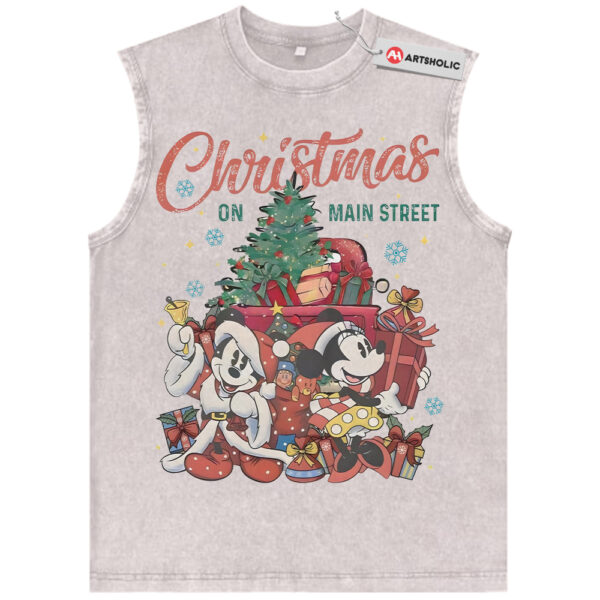 Minnie Mouse Tank Top, Mickey Mouse Tank Top, Christmas Tank Top, Animated Tank Top, Vintage Tank Top