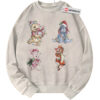 Winnie the Pooh Sweatshirt, Christmas Sweatshirt, Animated Sweatshirt, Vintage Sweater
