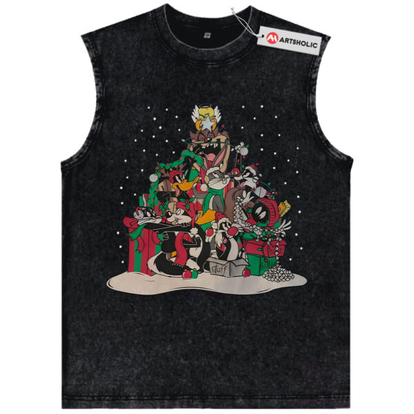 Looney Tunes Shirt, Christmas Shirt, Animated Shirt, Vintage Tee