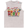 Minions Tank Top, Christmas Tank Top, Animated Tank Top, Vintage Tank Top